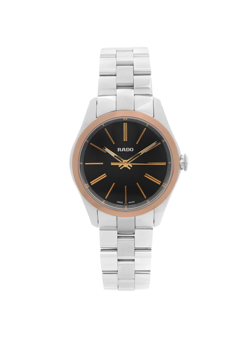 Rado Hyperchrome 31mm Stainless Steel Black Dial Quartz Ladies Watch R32976163