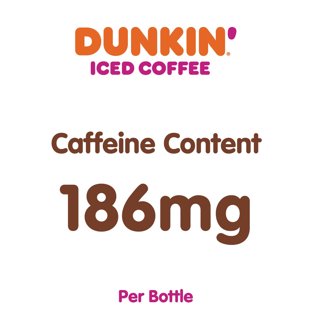 Dunkin' Mocha, Iced Bottled Coffee Drink, 13.7 fl oz, 12 Bottles