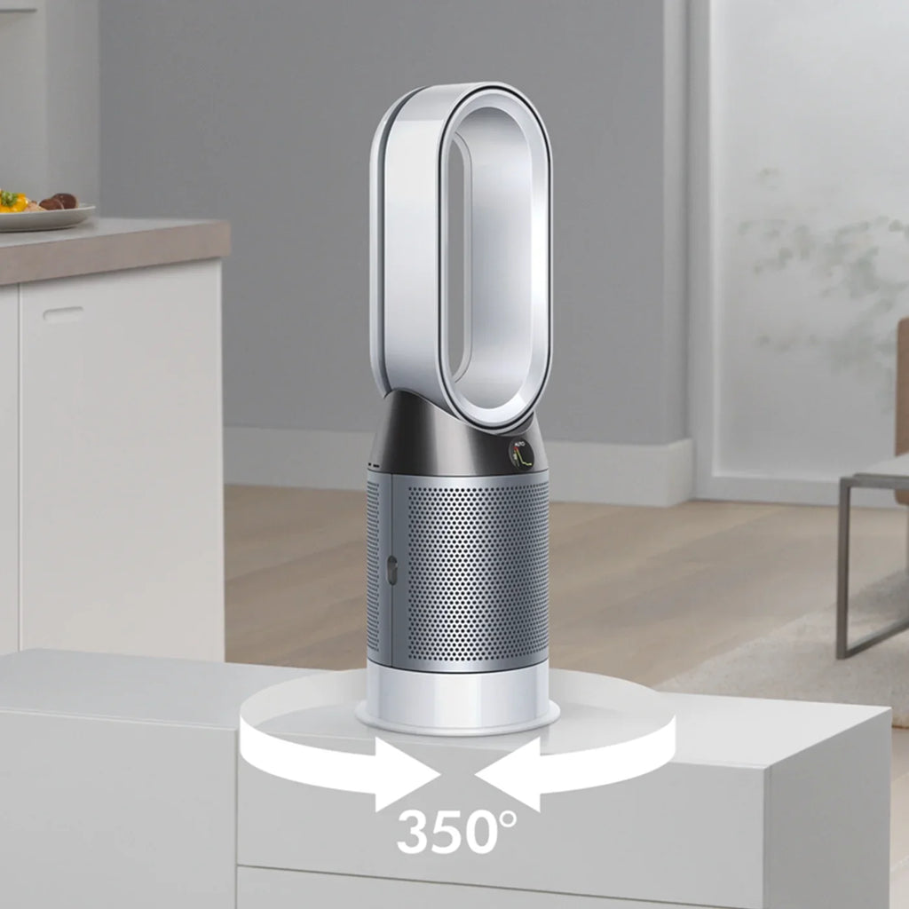 Dyson HP4A Pure Hot+Cool™ purifier fan heater | White/Silver | Refurbished