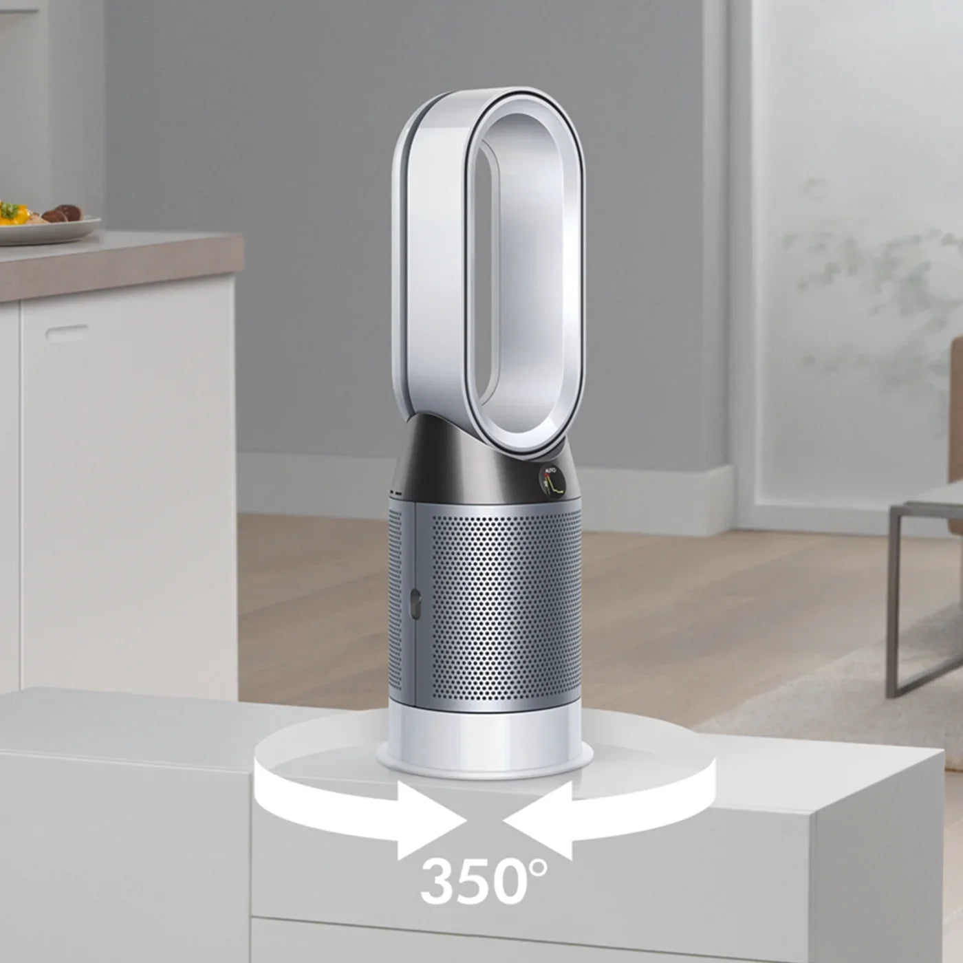 Dyson HP4A Pure Hot+Cool™ purifier fan heater | White/Silver | Refurbished