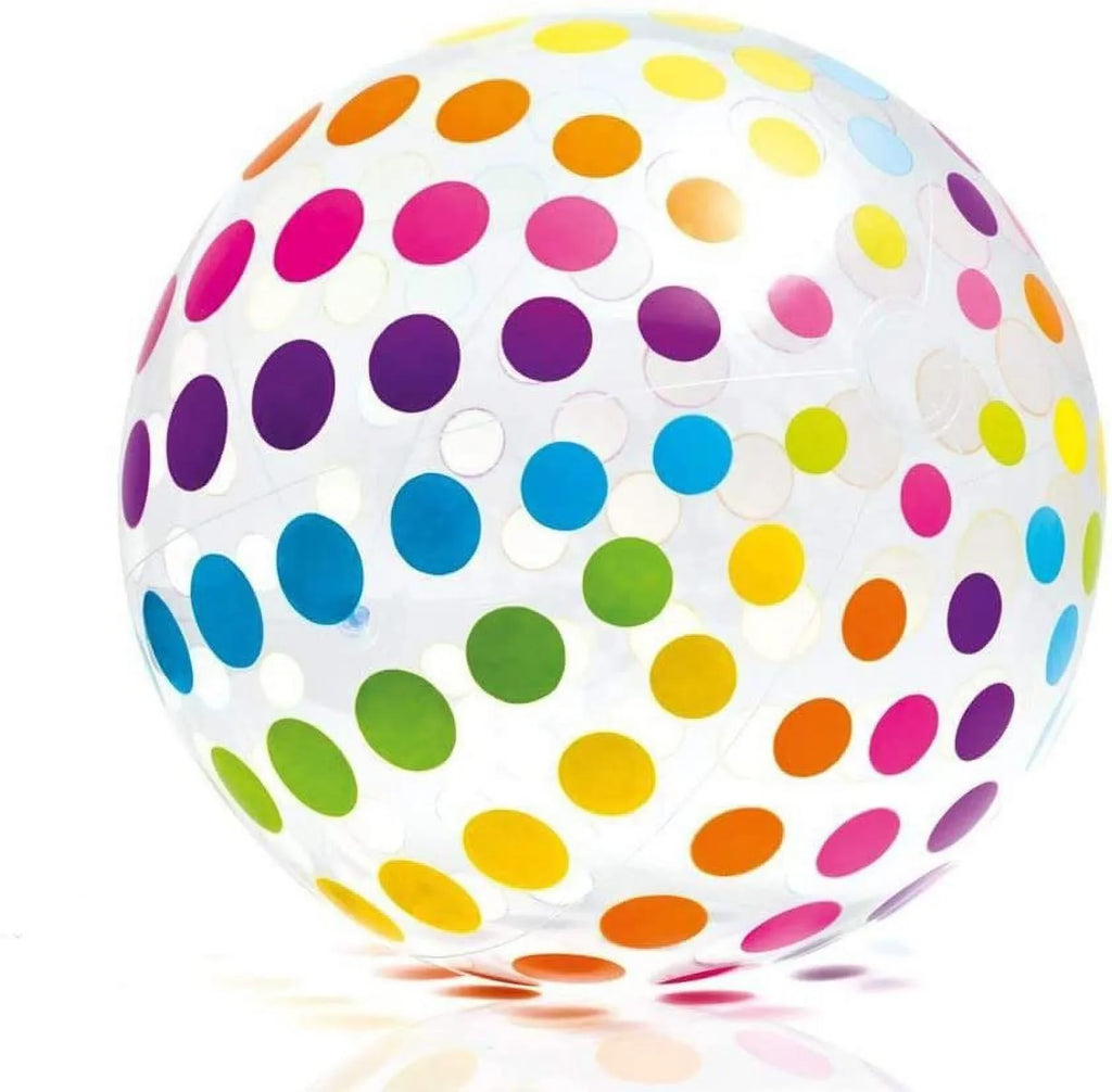 Intex Jumbo Inflatable Big Panel Colorful Giant Beach Ball Set of 4  59065EP