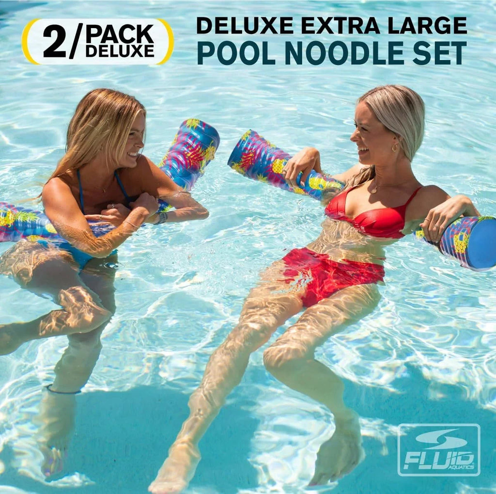 Fluid - Deluxe Swimming Pool Noodle - 2 Pack . Pool toy, Unisex,Teen
