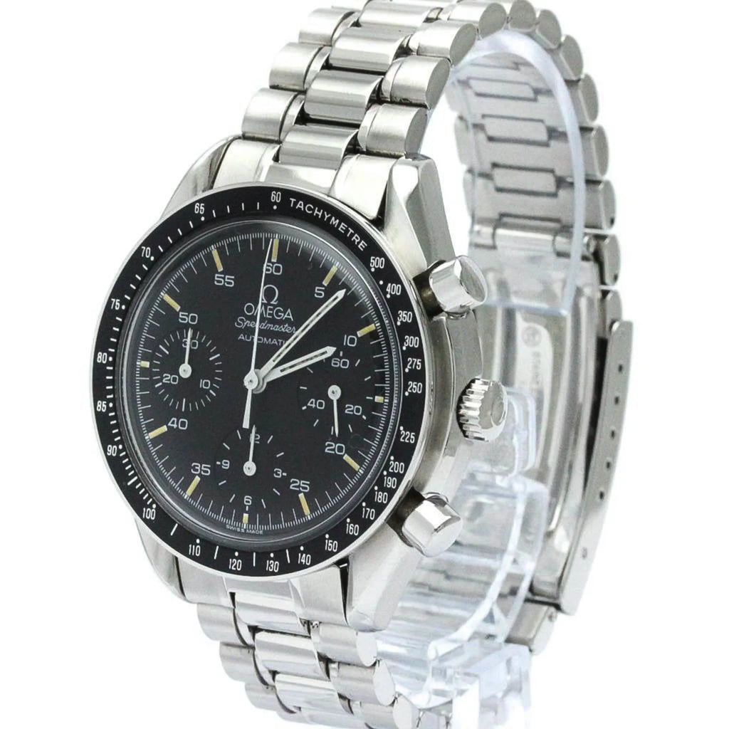 Pre-Owned Polished  Speedmaster Automatic Steel Mens Watch 3510.50 BF566331 (Good)