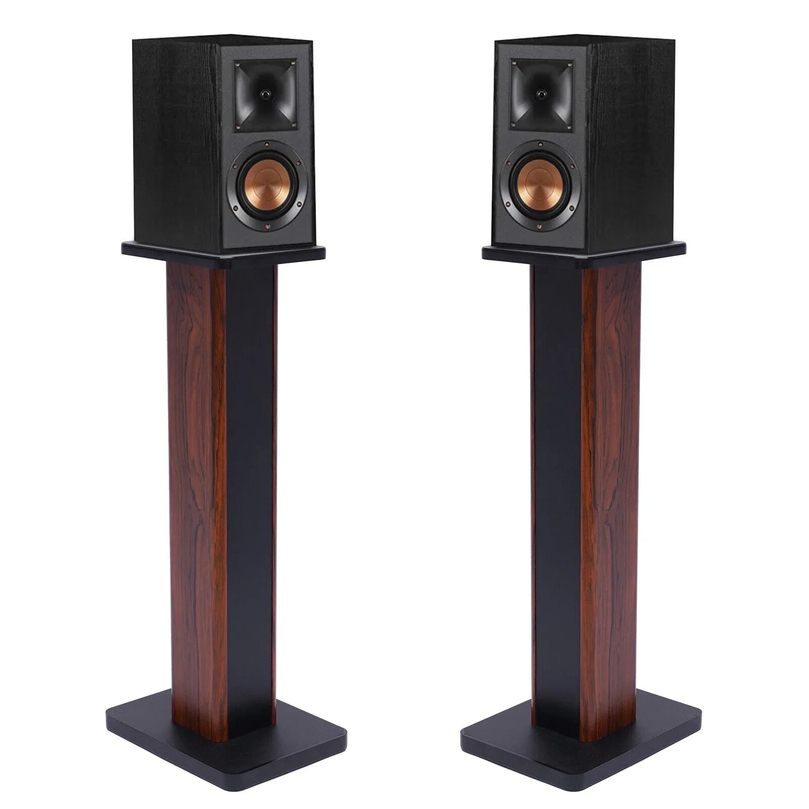 2x28" Studio Speaker Holder Monitor Stands Home Theater Multimedia Speaker Stand