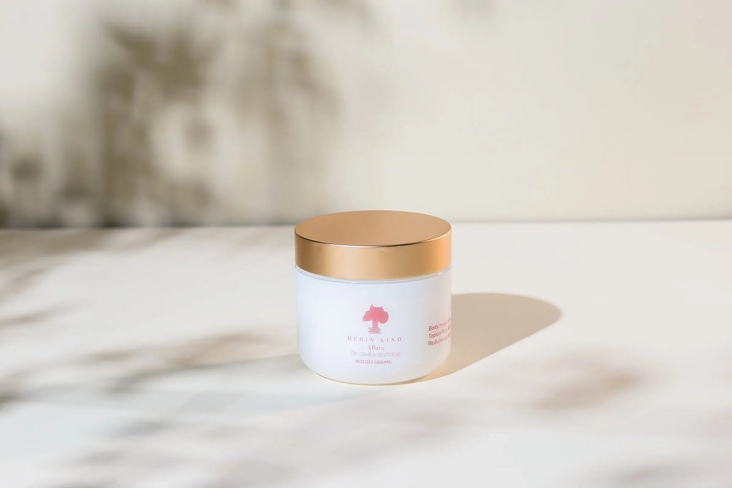 Merin Kind  Whipped Shea Body Butter -Skin and Hair (Blue Tansy Vanilla Orange, 8oz.)