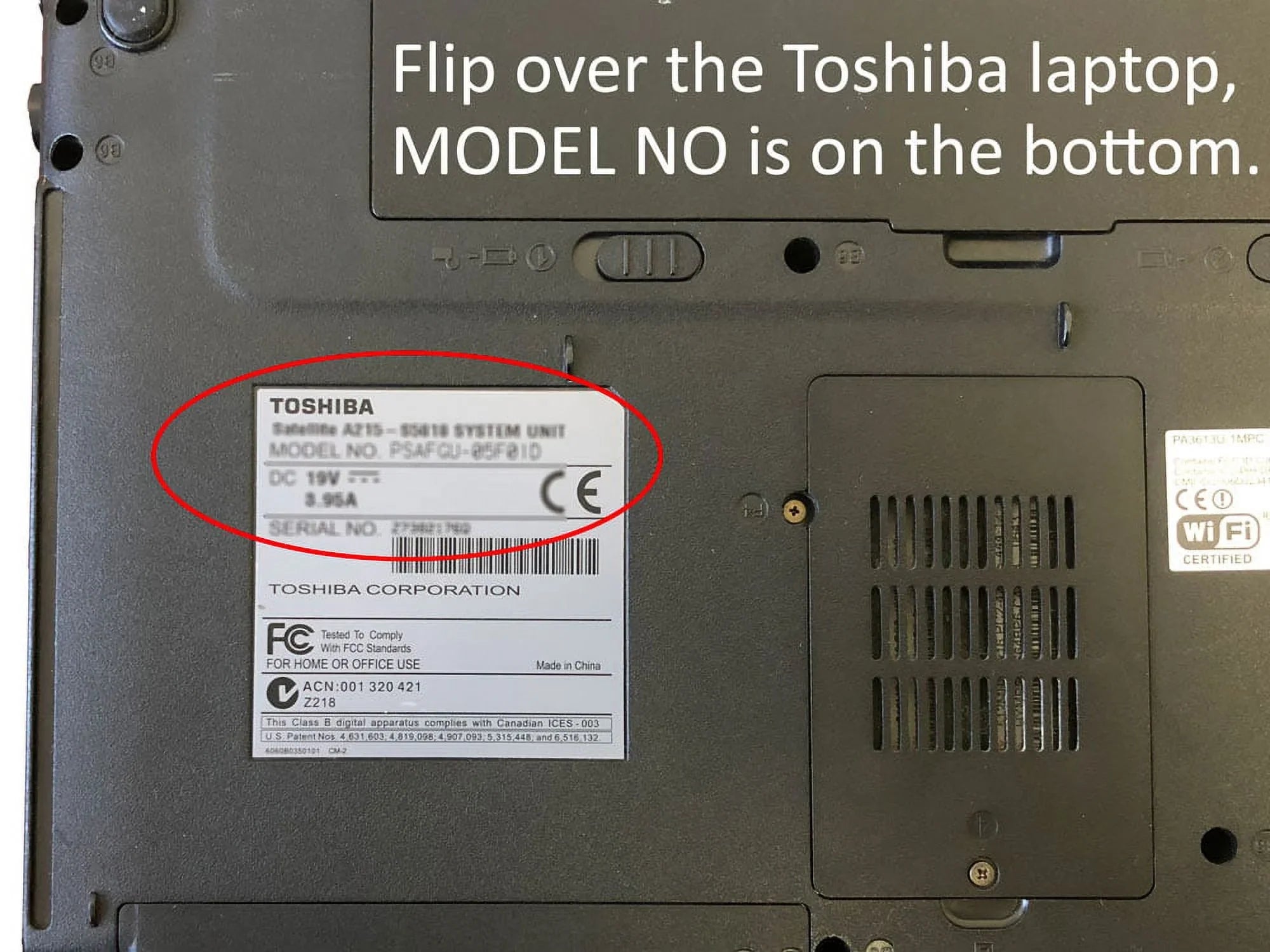 Toshiba P25W-C2300-4K Satellite Power Adapter Charger
