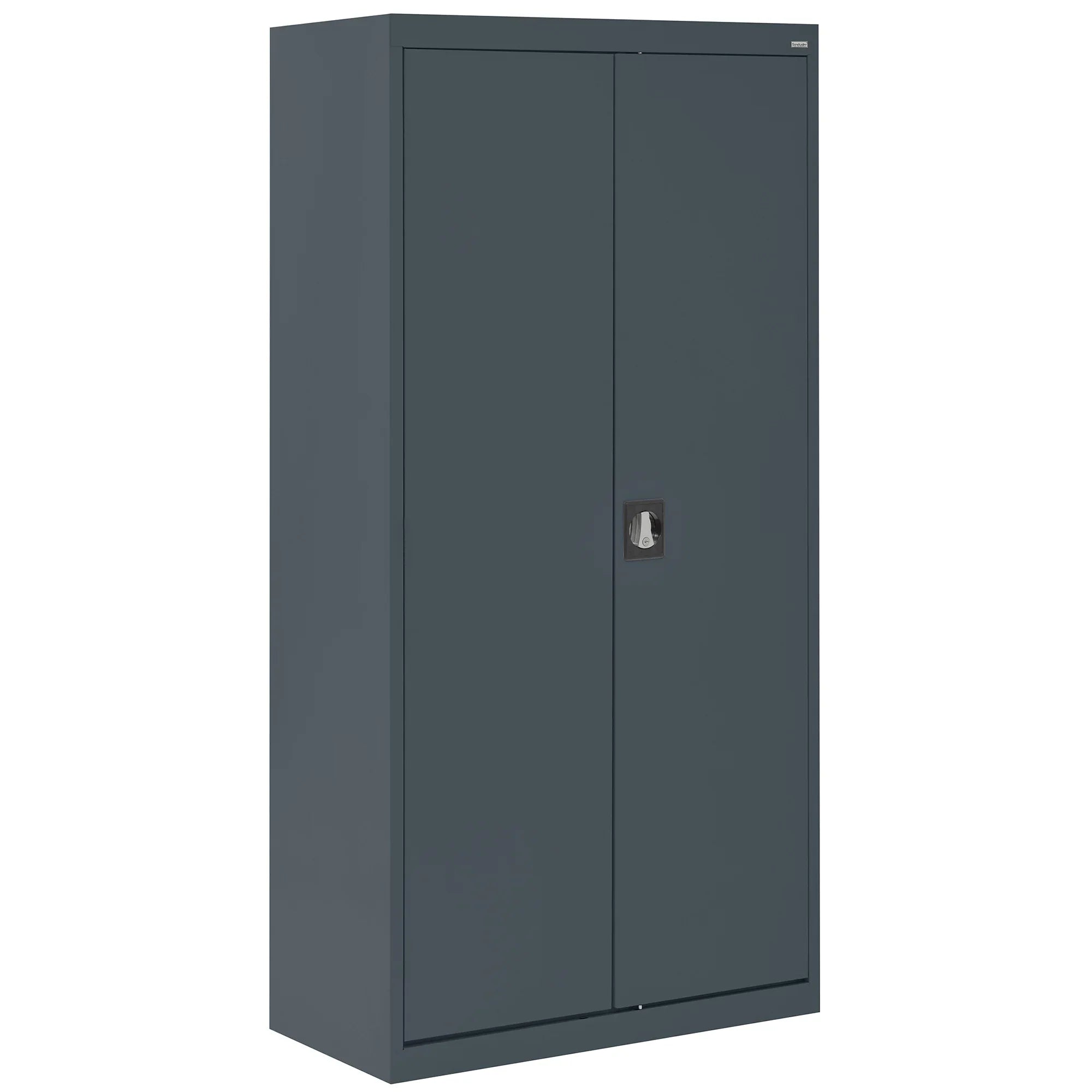 Elite Series Wardrobe Cabinet with Adjustable Shelf, 36"W x 24"D x 72"H, Charcoal