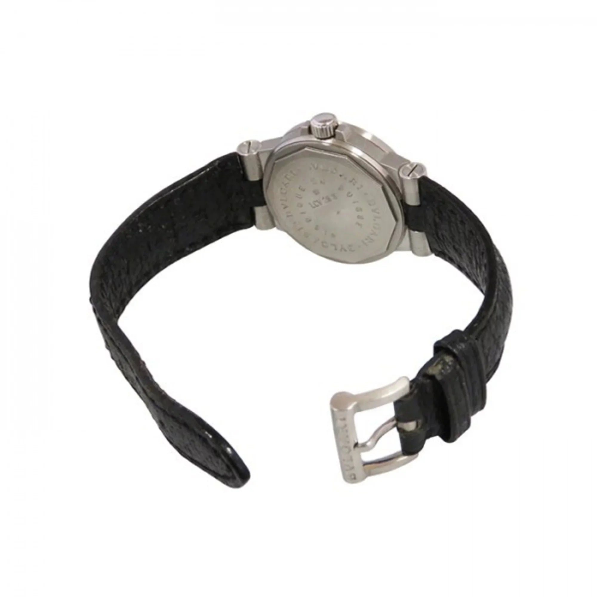 Pre-Owned Bvlgari  Diagono LCV29WSLD White Dial Watch Women's (Like New)
