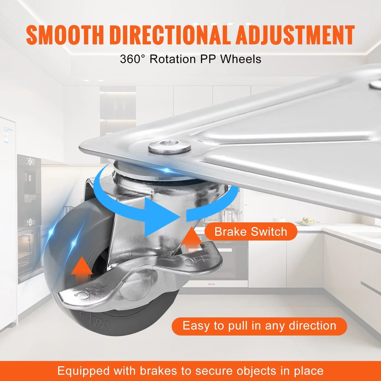 Furniture Dolly, 500 Lbs Capacity Furniture Lift Mover Tool Set for Moving Heavy Furniture Refrigerator Sofa,Furniture Moving Dollies with 360°  Swivel Wheels & Carbon Steel Panel