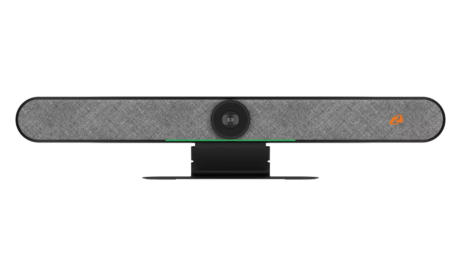Intelligent 4K  All-In-One Auto Tracking Video Bar with /-C and 20W Speakers/6- Microphones (Black)