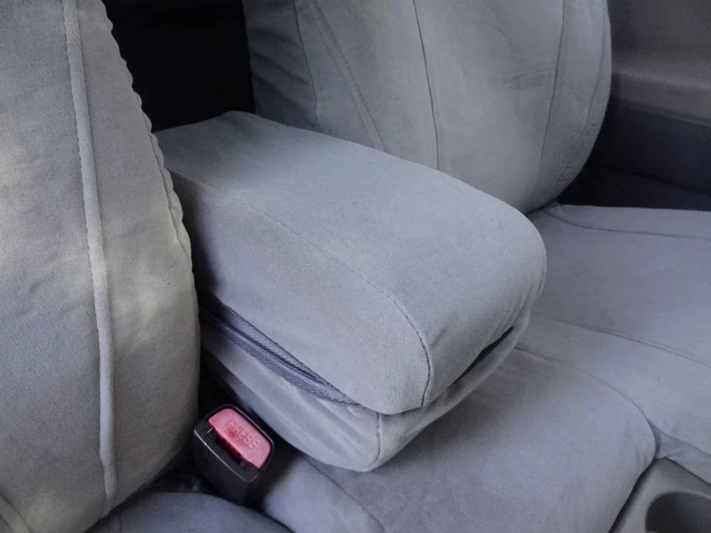 C1092 2004-2012 Chevy Colorado and  Canyon 60/40 Split Seat with Opening Center Console Gray Velour