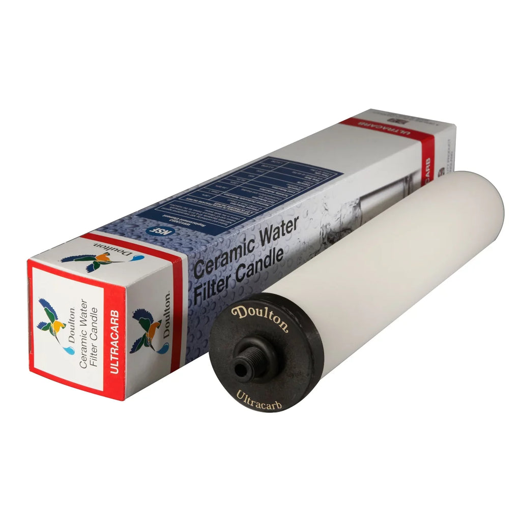 Doulton W9123053 UltraCarb 10 Inch Ceramic Candle Filter Cartridge (2 )