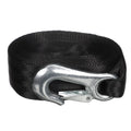 Attwood 11147-7 Trailer Winch Strap, Sewn-Loop End, 20 Feet Long, Rated for Winches Up to 2,000 Pounds, Forged Steel Snap Hook