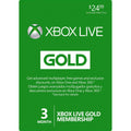 3 Month Microsoft Xbox One & Xbox 360  Gold Membership Card Subscription