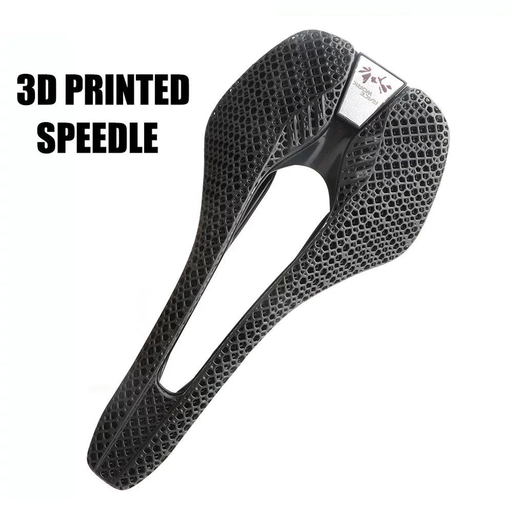 30CRMO 3D Printed Saddle  Mountain Road Cycling Saddle Comfortable Honeycomb Structure Hollow Cushion
