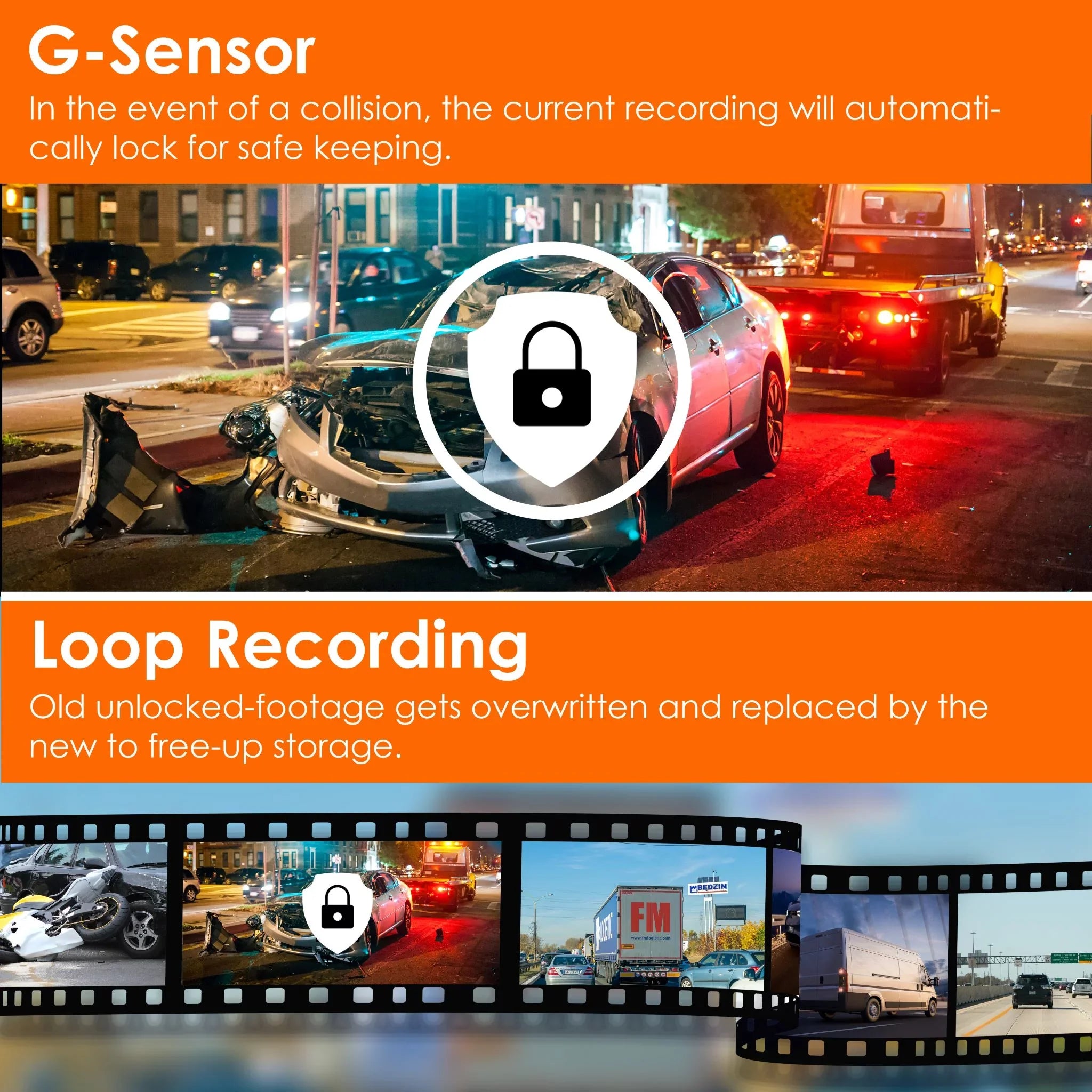 Rexing V33 3 Channel 1440p+1440p+1440p Front, Cabin and Rear Camera Dashcam with Built-in Wi-Fi &