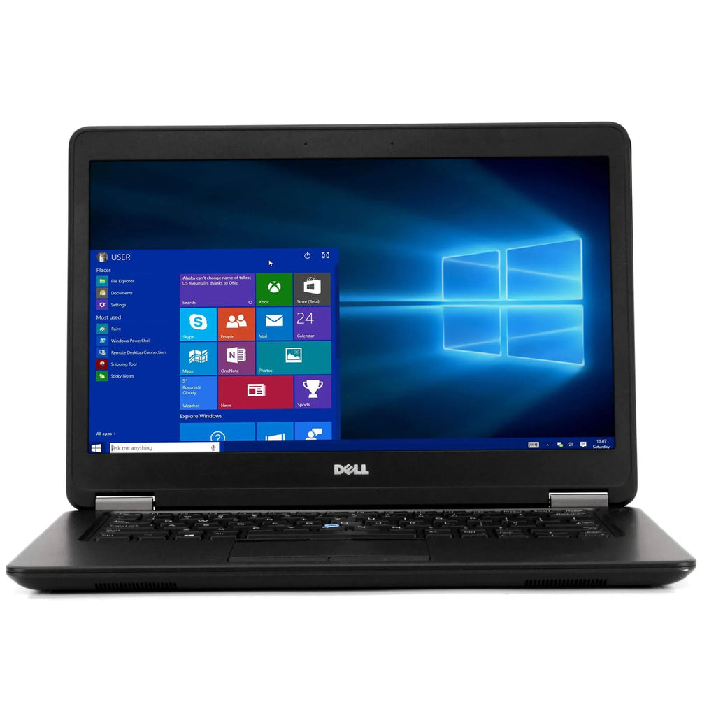 Dell Latitude E7450 Laptop Computer, 2.90 GHz Intel i5 Dual Core Gen 5, 8GB DDR3 , 500GB Hard Disk Drive ()  Hard Drive, Windows 10 Home 64Bit, 14" Screen Used