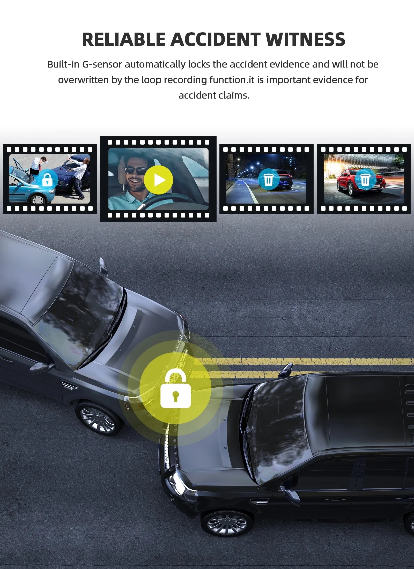 WiFi 3 Channel Dash Cam 2K+1080P+1080P@30fps with  Speed, 4K Dual Dashcam Front and Inside, Triple Car Dash Camera with Type C Port, ,  Night Vision, 170° Wide Angle, 24hr Parking Monitor