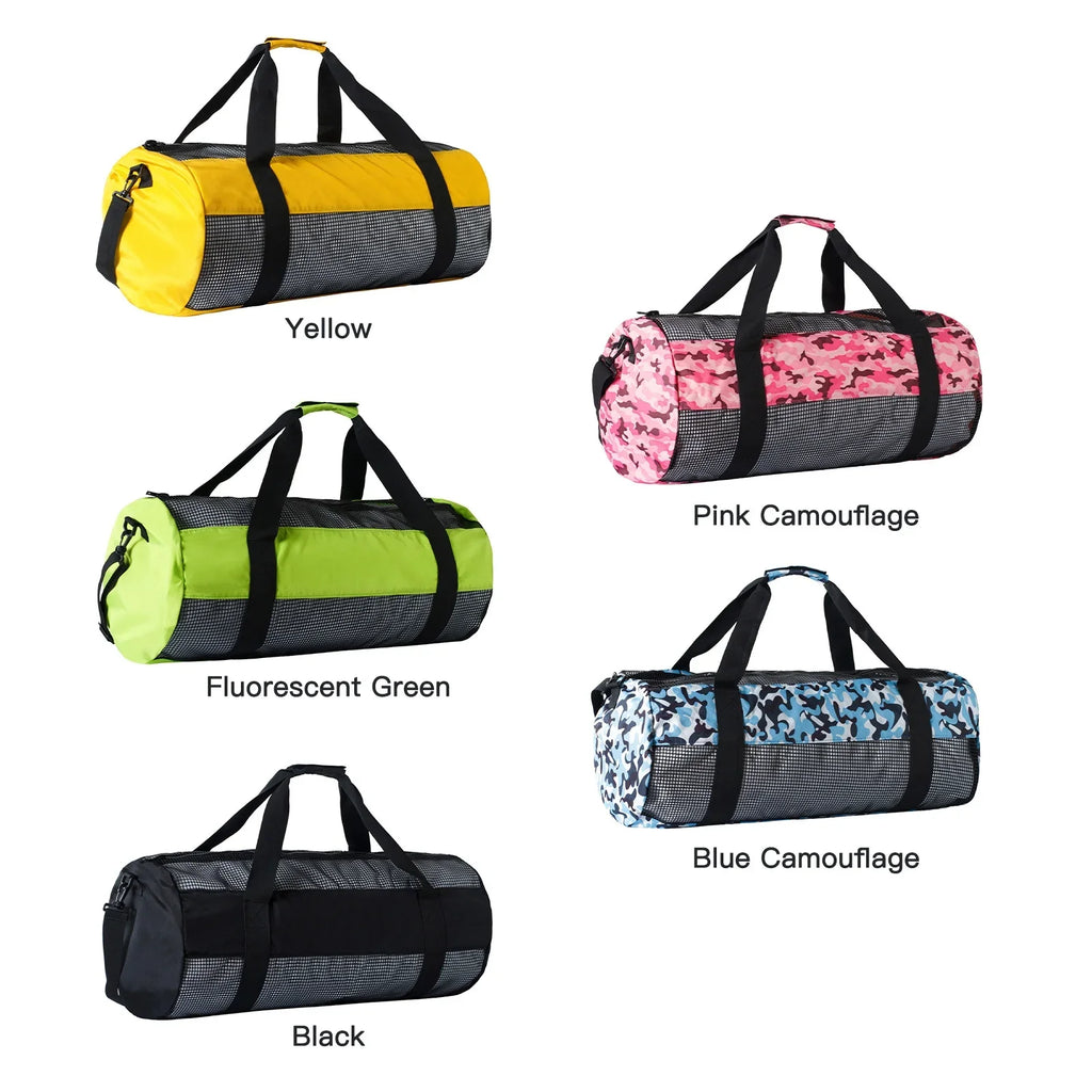 Bisofice Bag,Pvc Zipper Durable Mesh Easy To Easy To Carry Dive Mesh Easy Snorkel Dive Mesh To Carry Pvc Zipper Durable Nylon Mesh Dive Snorkel Qisuo Mesh Dive Huiop