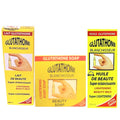 Glutathone Super Lightening Beauty Milk Oil 150ml + Lotion 300ml + Soap 400g