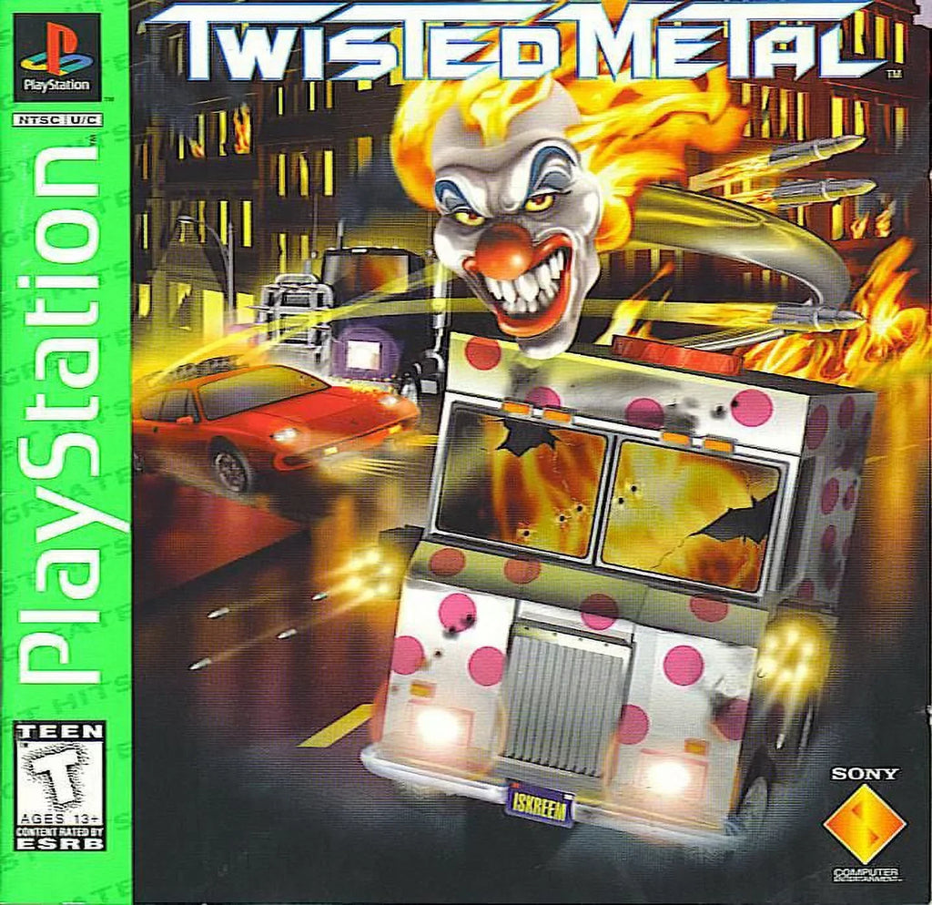 Twisted Metal- Playstation PS1 (Used)