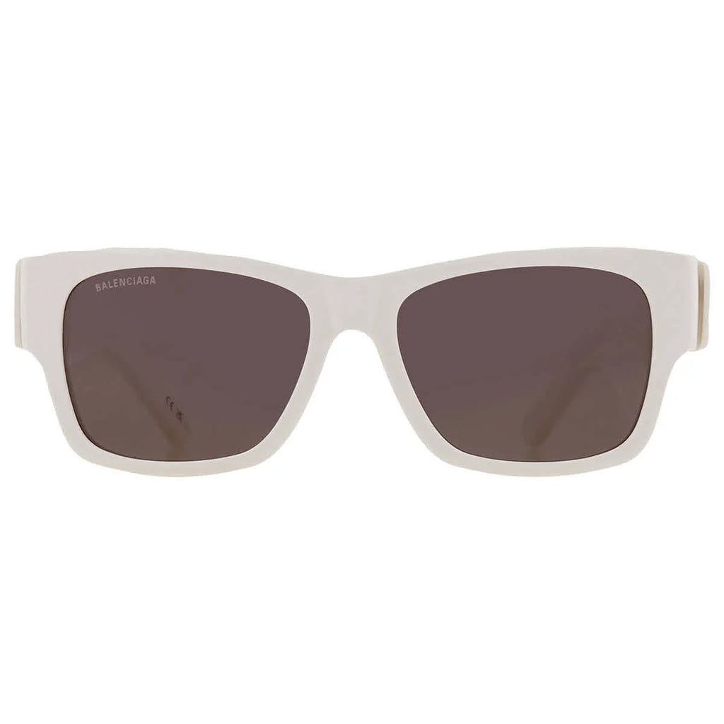 Balenciaga Grey Square Unisex Sunglasses BB0262SA 003 56