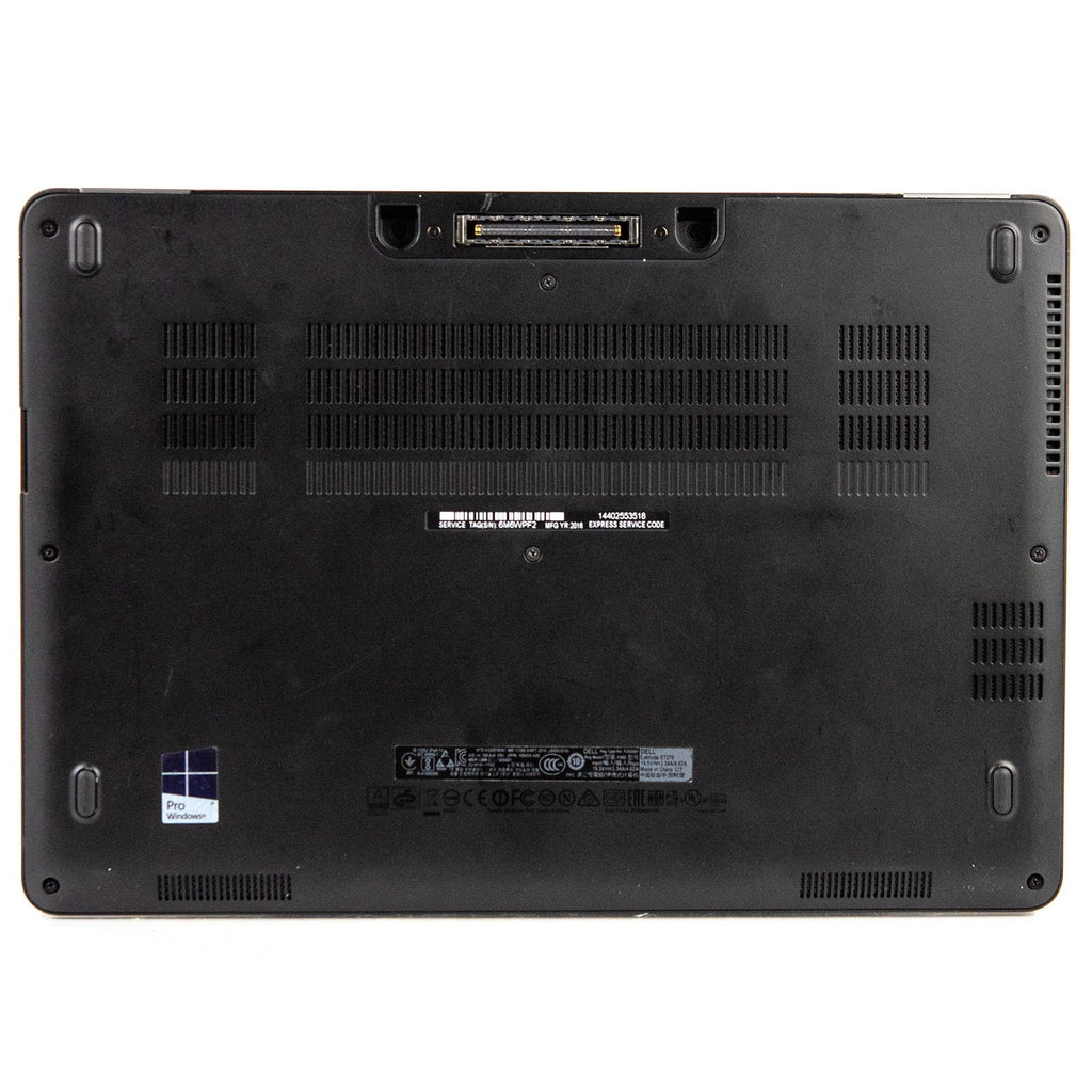 Used Dell Latitude E7270 12.5" Laptop Core i5 8GB 128GB  M.2 Integrated Graphics Win 10 Pro B v.