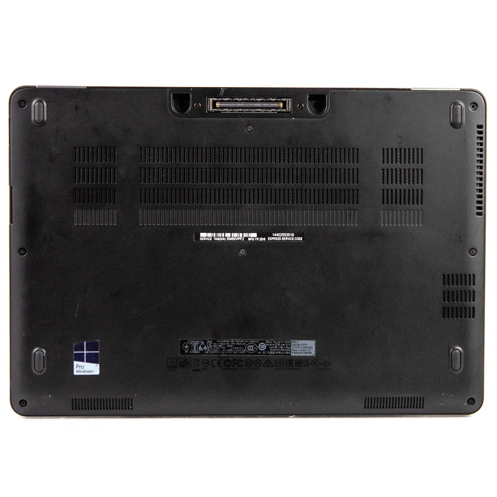 Used Dell Latitude E7270 12.5" Laptop Core i5 8GB 128GB  M.2 Integrated Graphics Win 10 Pro B v.