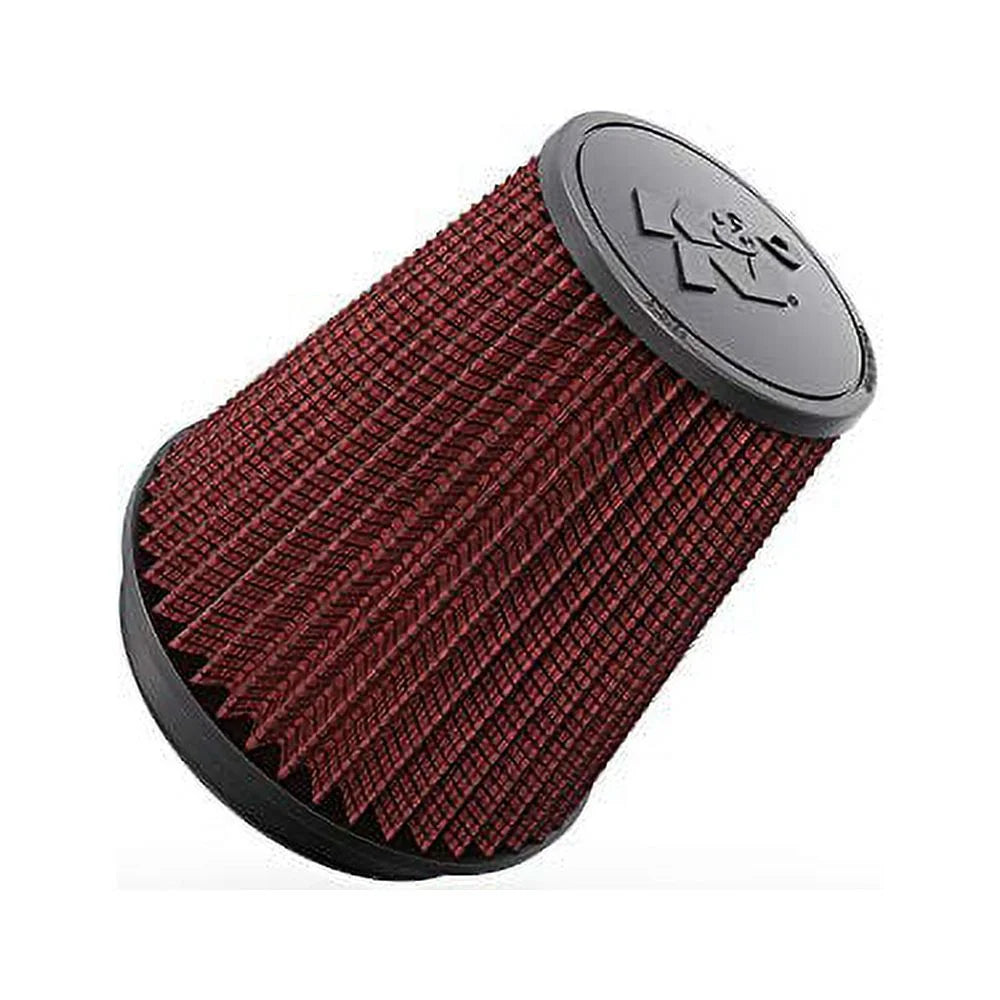 K&N Universal Clamp-On Engine Air Filter: Washable and Reusable: Round Tapered; 6 in (152 mm) Flange ; 8.5 in (215.9 mm) Height; 7.5 in (191 mm) Base; 5 in (127 mm) Top , -1041