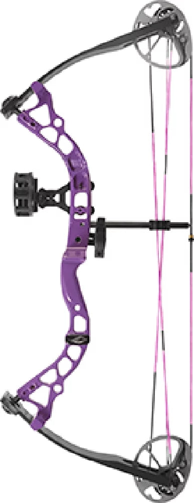 Diamond Atomic Bow Package Purple 12-24In. 29Lb Rh