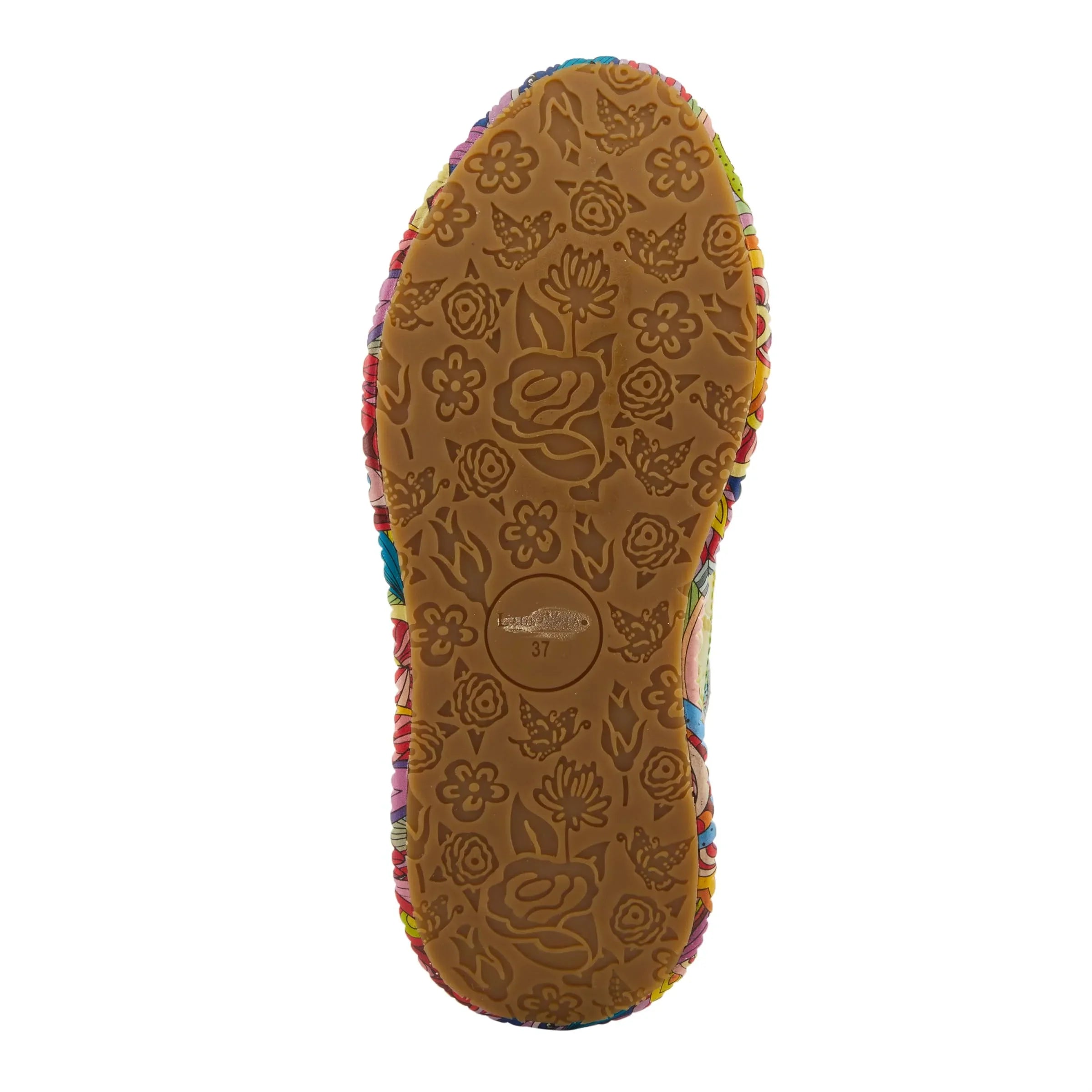 Spring Step L'Artiste Women's  Multicolored Fashion Sneakers | Unique Energetic Patterns Lime Green Multi  38 /  7.5-8