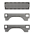 Putco 195232 Molle Panel Fits 19-21 2500 3500 Fits select: 2019-2022  2500 , 2021-2022  3500