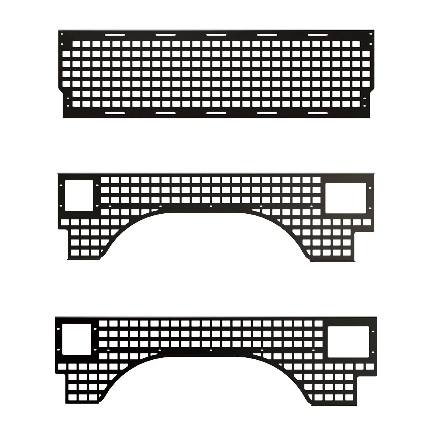Putco 195232 Molle Panel Fits 19-21 2500 3500 Fits select: 2019-2022  2500 , 2021-2022  3500
