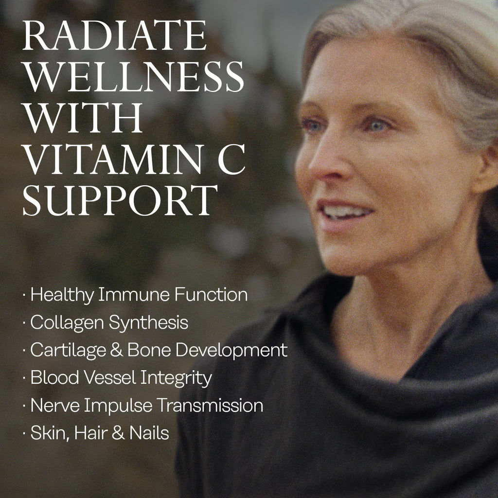 Solaray Vitamin C with Bioflavonoid Concentrate 1000mg, Healthy Immune Function, Skin, Hair & Nails Support, 250 VegCaps
