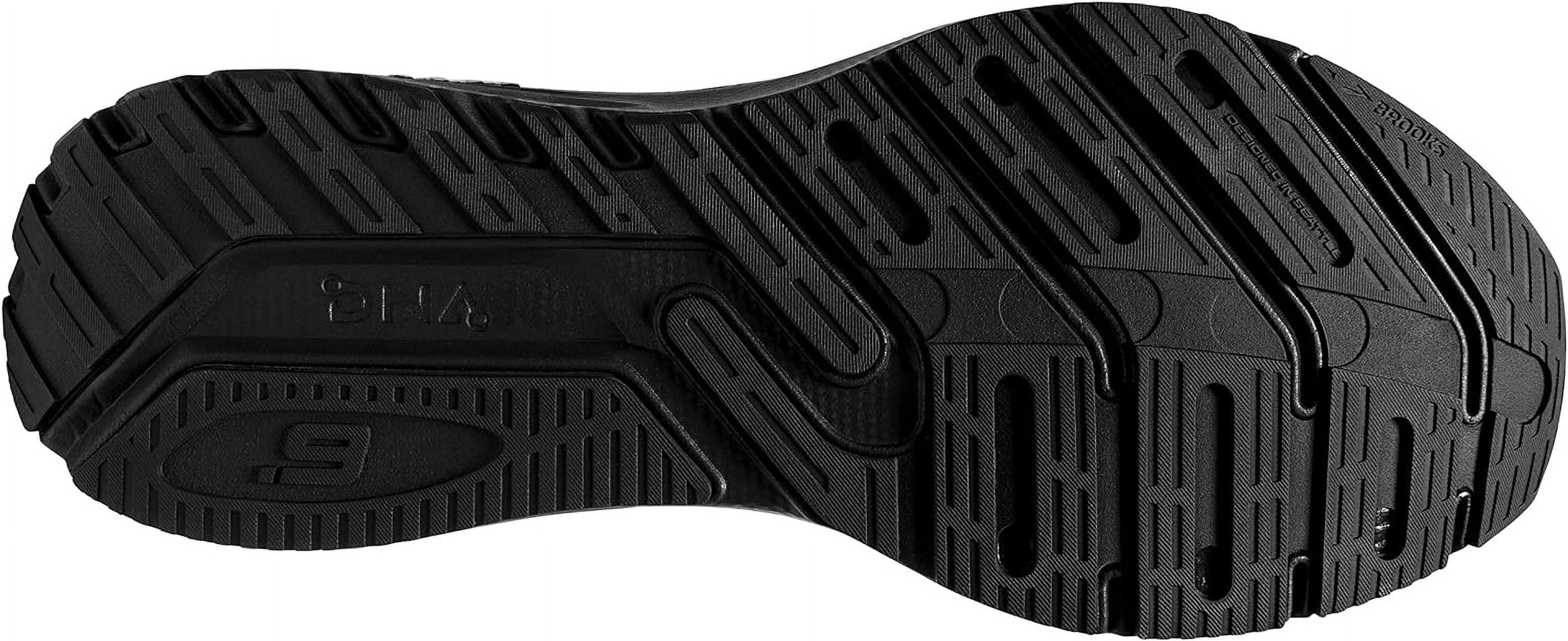 Brooks Men s Launch  9 Supportive Running Shoe 10 Black/White