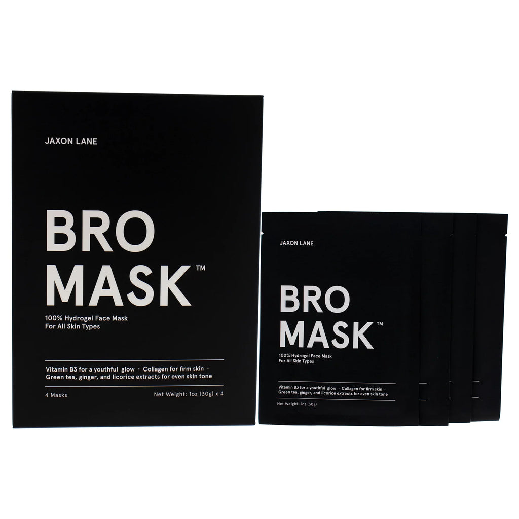 Jaxon Lane Bro Sheet Mask, 4 Pc Mask