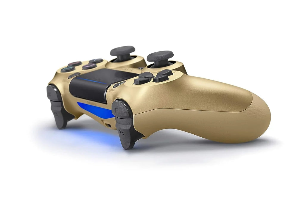 Gold DualShock PlayStation 4 Wireless Controller Bundle - With Charging Cable Like New with