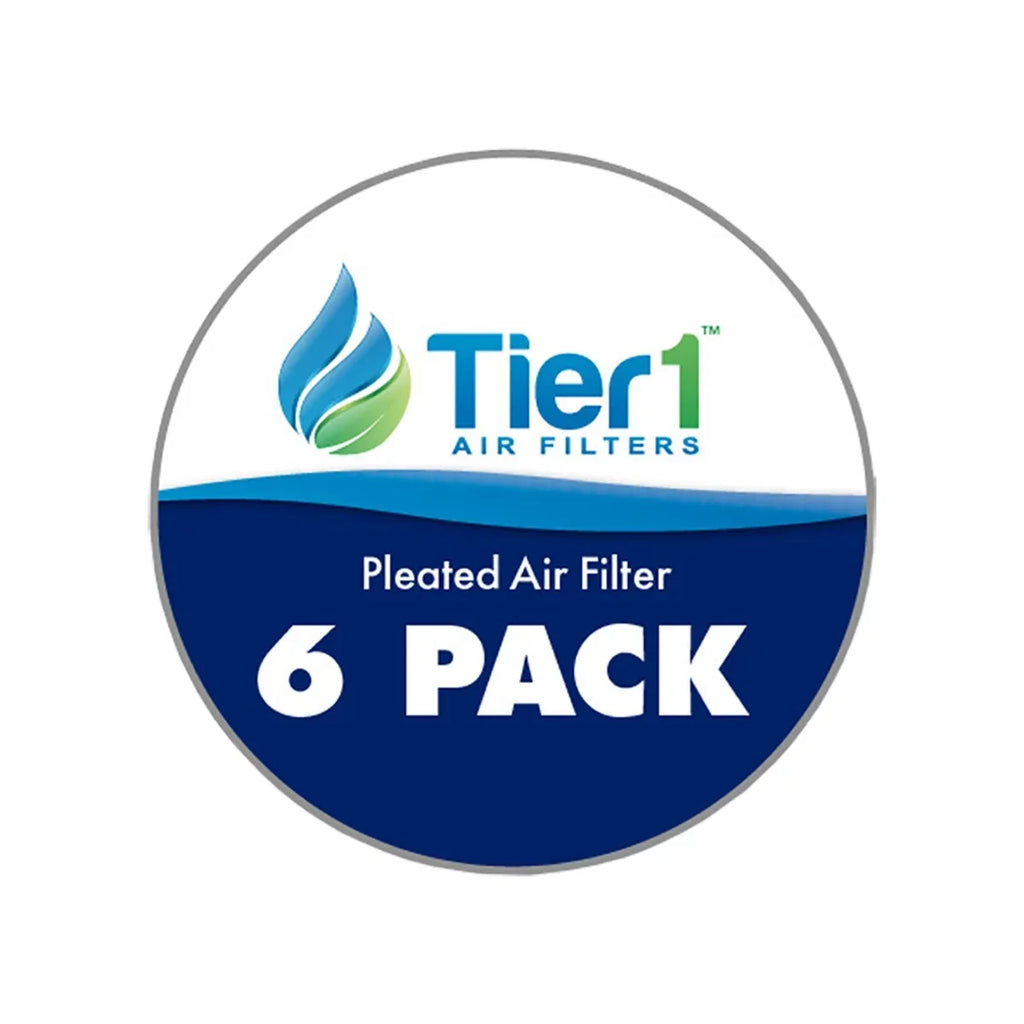 Tier1 16x25x4 Merv 13 Ultimate Air Filter / Furnace Filter 6 Pack (Actual Size: 15 1/2 x 24 1/2 x 3 3/4)