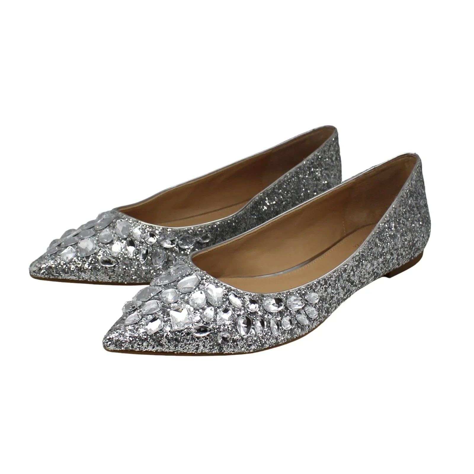 Jewel Badgley Mischka Ulanni Flats Women's Shoes