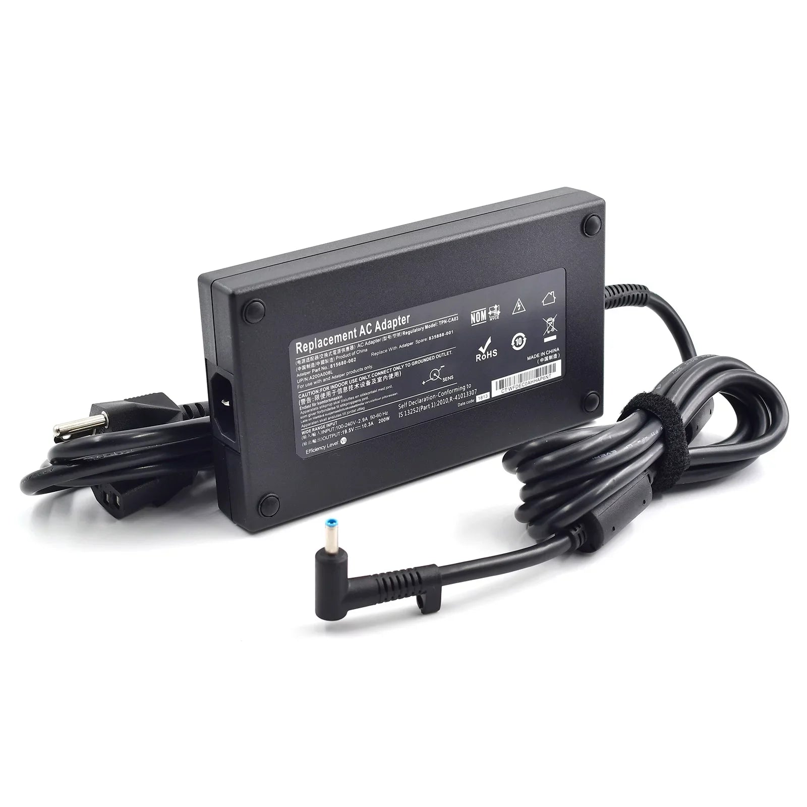 19.5V 10.3A 200W Adapter Charger for   Pavilion Gaming 15 17 Envy 15 4.5*3.0mm -CA03 -DA10 -LA21
