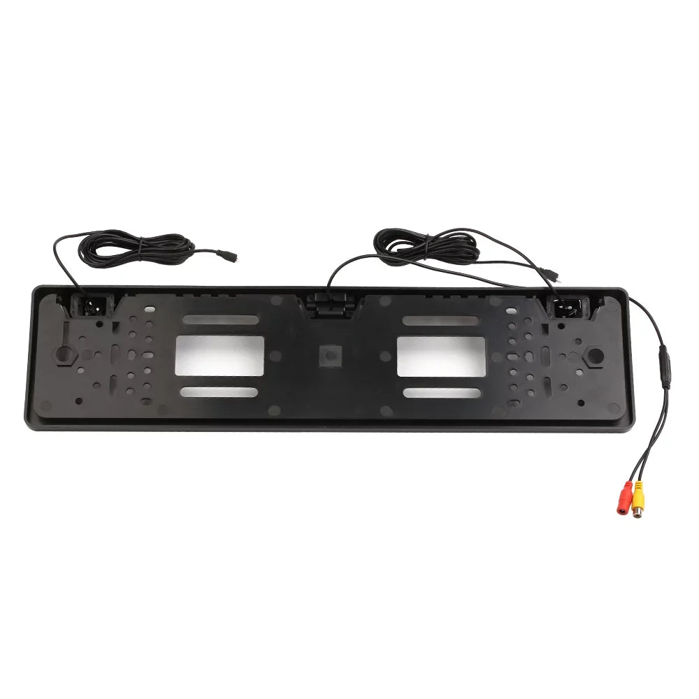 European License Plate Frame Backup Camera 12  Rear View Camera with Reversing System Parking Sensor