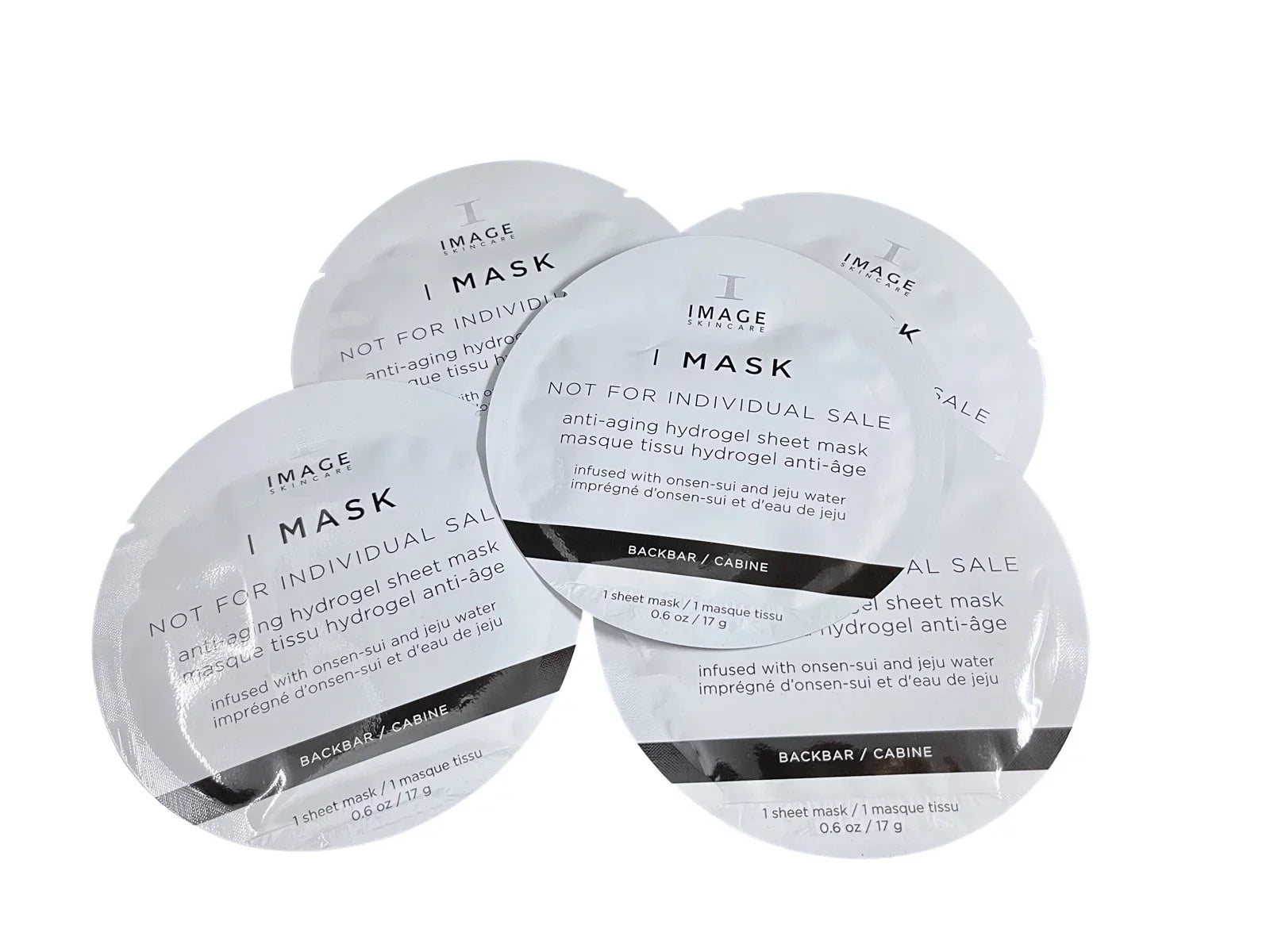 Image Skincare Hydrogel Sheet Mask 0.6 oz Set of 5