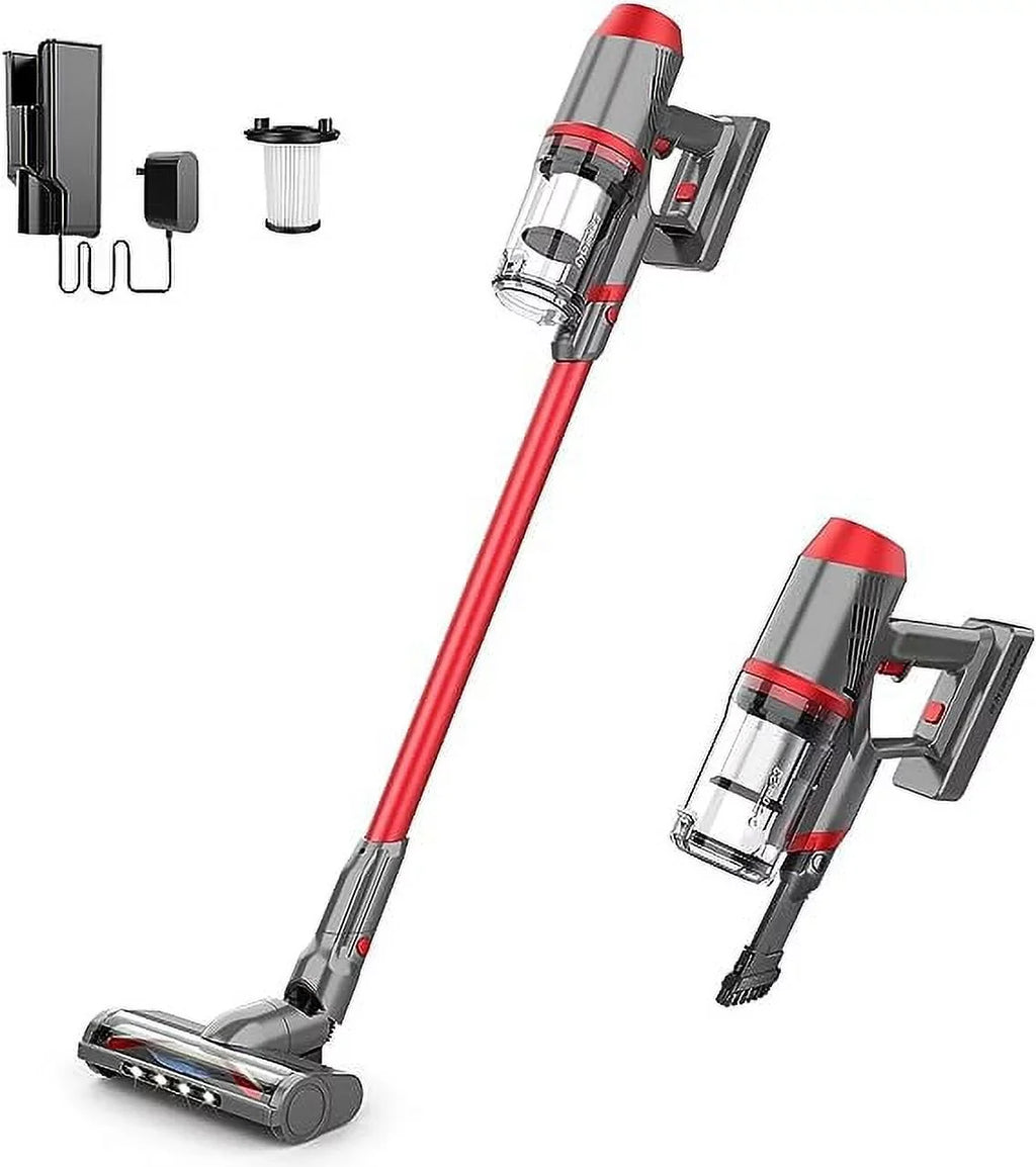 Open Box  Life Cordless Vacuum Upgraded Roller Brush 4 in 1 Powerful -696 -