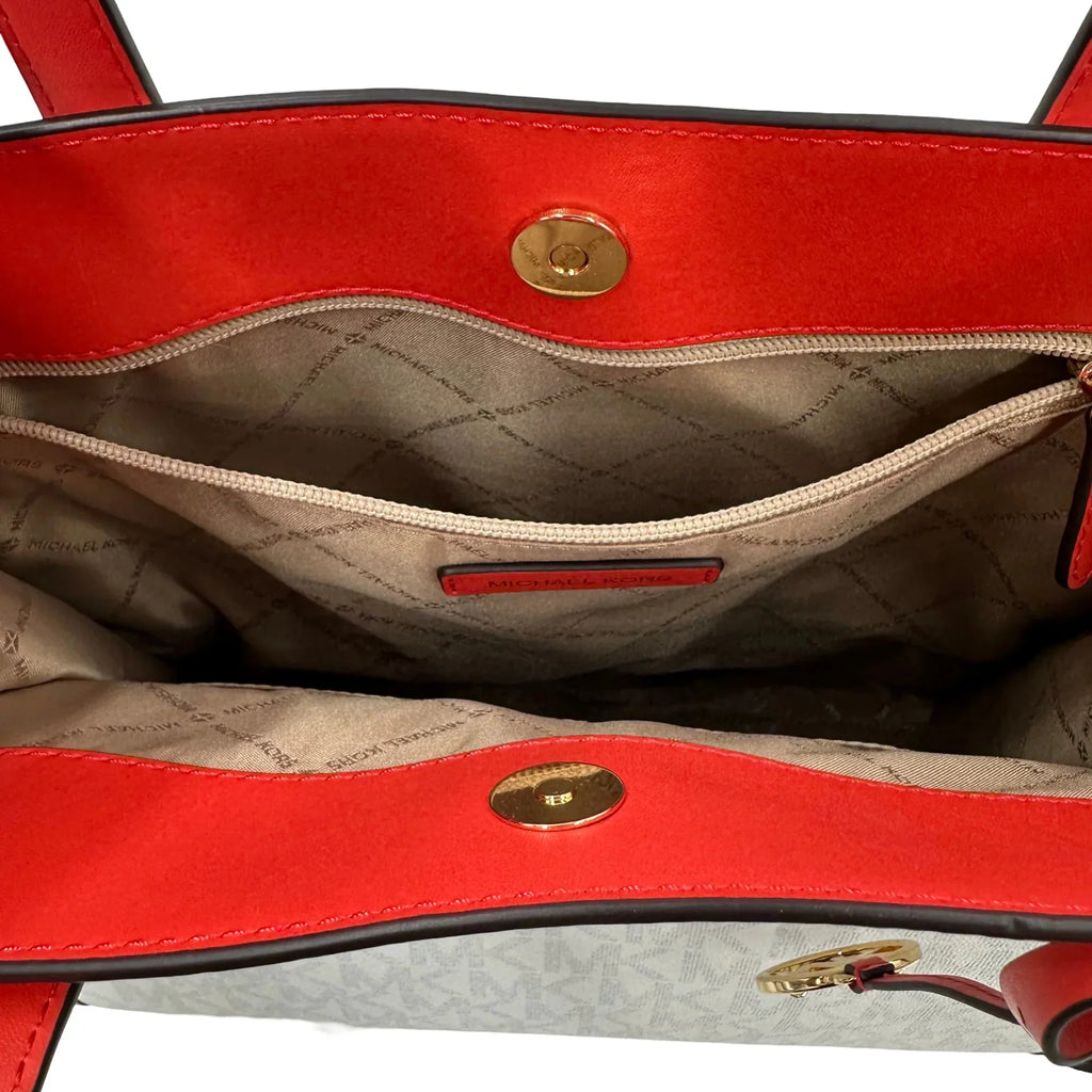 Michael Kors Maple Large Logo Tote - Spiced Coral