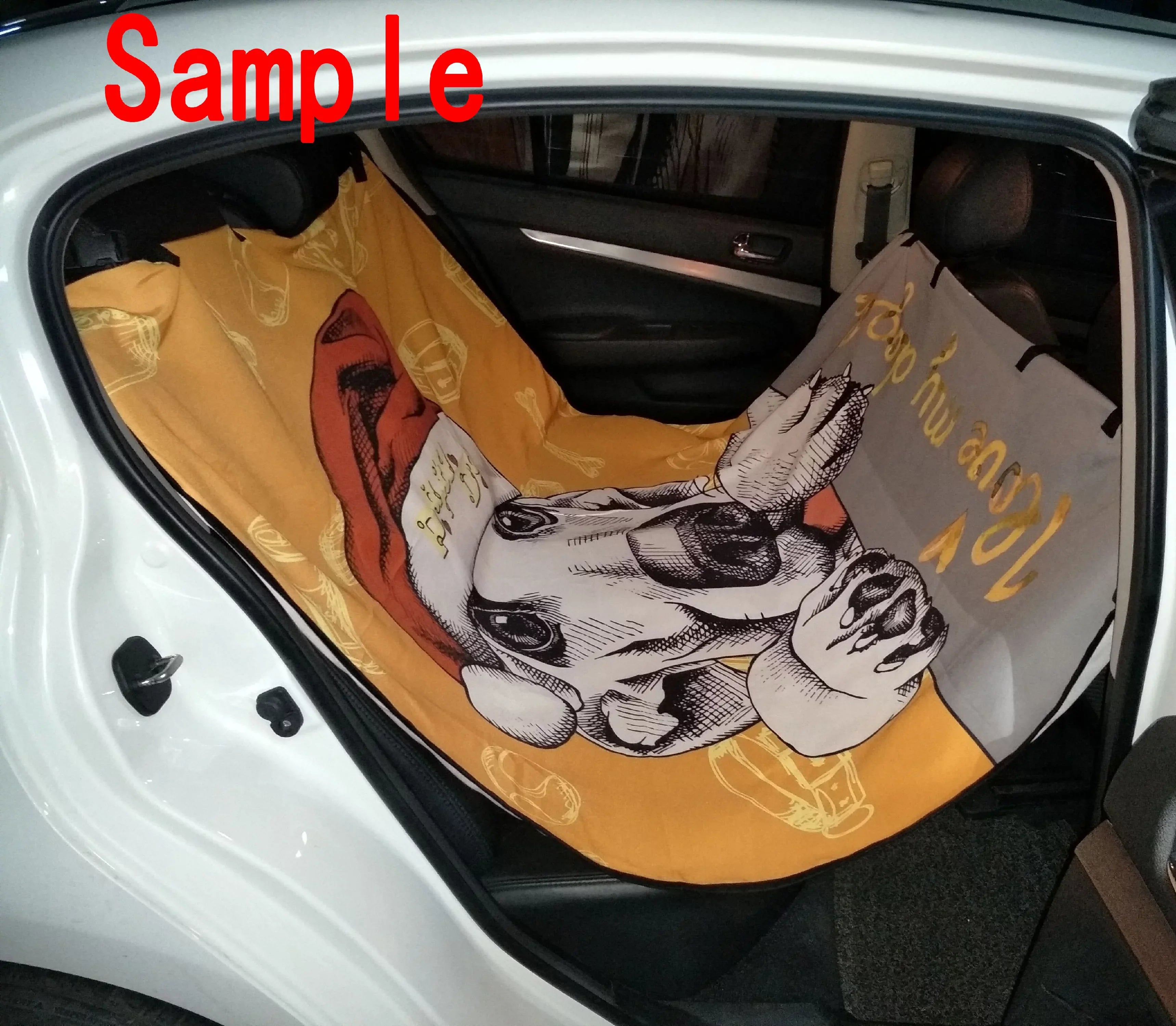 Family Rules Educational Pet Car Seat Cover Dog Car Seat Mat Hammock Cargo Mat Trunk Mat For Cars Trucks and  54x60 inches