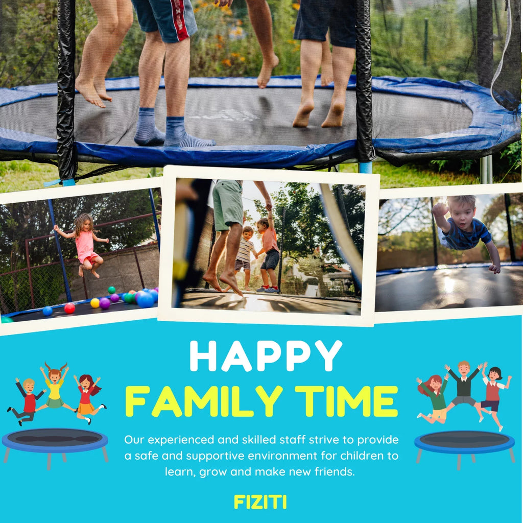 12FT 990LBS Trampoline with Basketball Hoop for Kids,Pumpkin Outdoor Trampoline with Enclosure Net,Sprinkler,Light,Socks,Ladder, Recreational Backyard Trampoline Capacity for 4-6 Kids