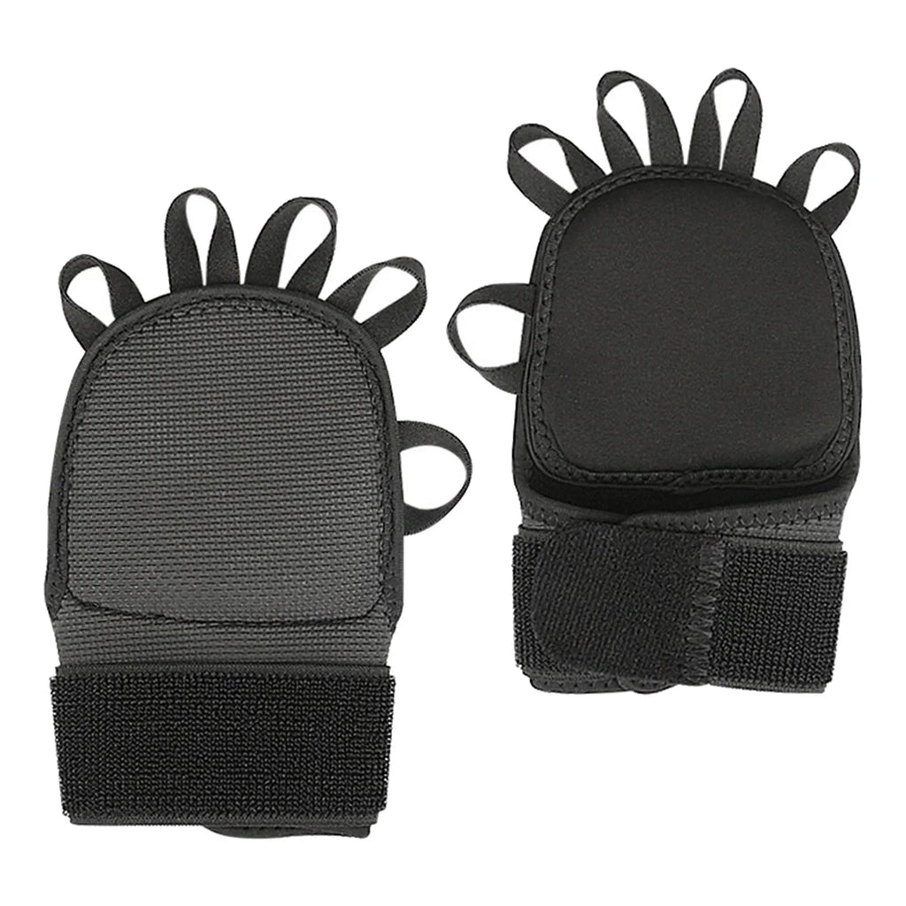 Tnarru 5xGymnastics Hand Grips Power Lifting Grips for Shrugs Deadlifting Kettlebells