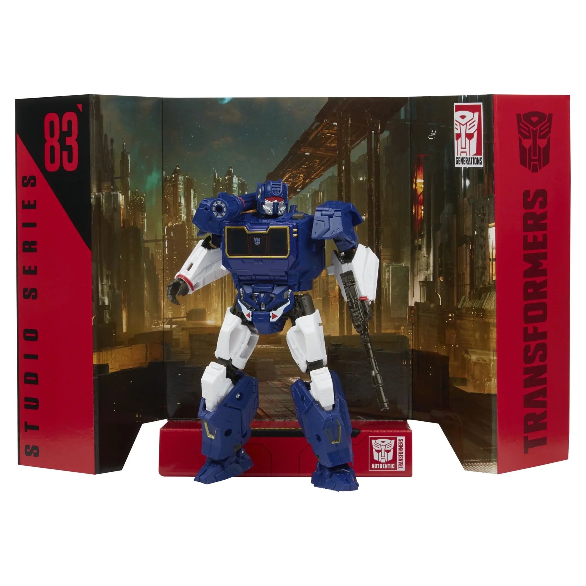 Transformers Studio Series 83 Voyager Transformers: Bumblebee Soundwave Action Figure