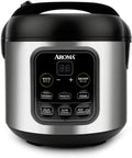Aroma Housewares -994SB 2O2O model Rice & Grain Cooker Slow Cook, Steam, Oatmeal, Risotto, 8-cup cooked/4-cup uncooked/2Qt, Stainless Steel
