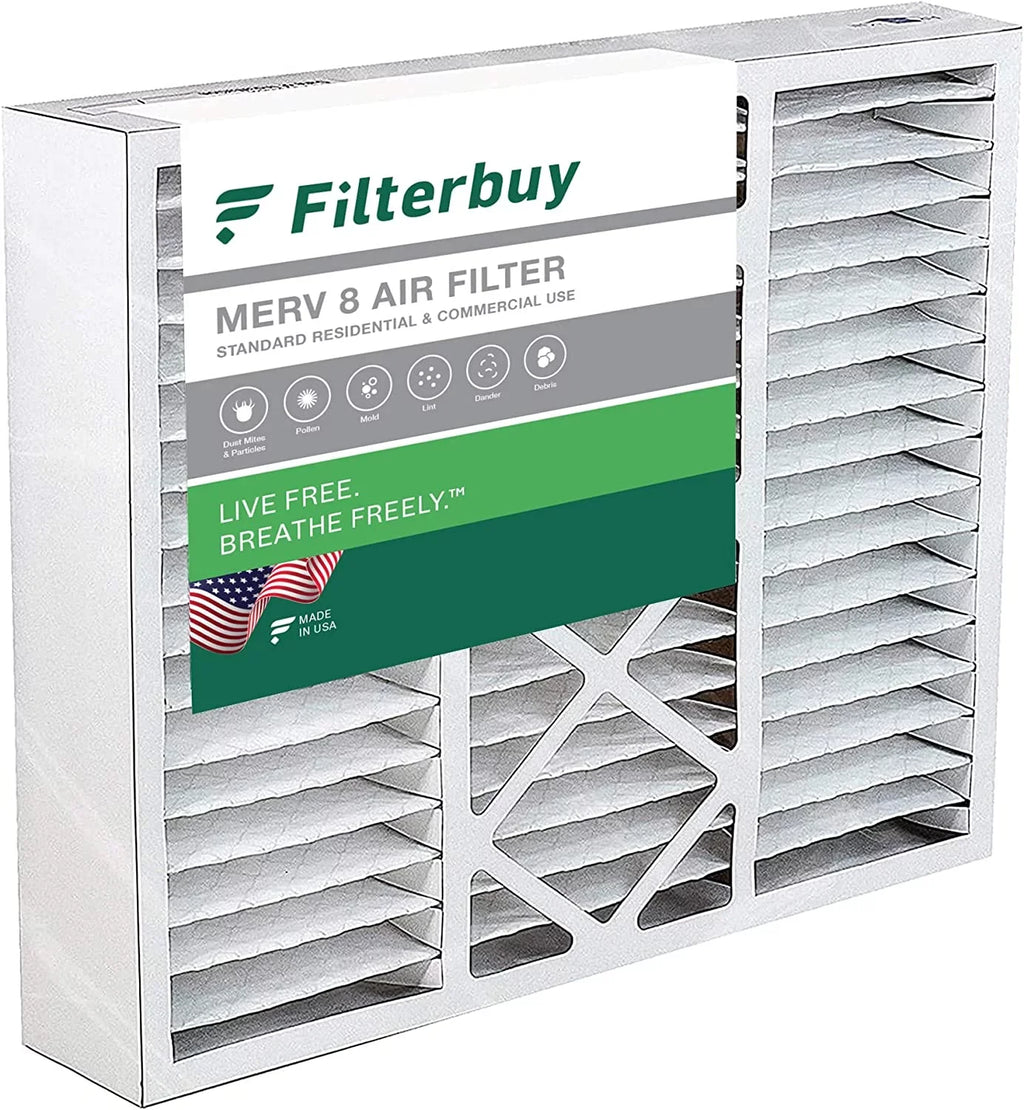 Filterbuy 19x20x5  8 Pleated   Furnace Air Filters for Bryant/Carrier FILXXFNC0021, Day & Night, and Payne (1-Pack)